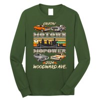 Woodward Ave Cruise Motown Mopower 2024 Long Sleeve Shirt