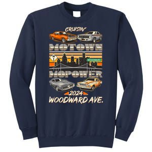 Woodward Ave Cruise Motown Mopower 2024 Sweatshirt