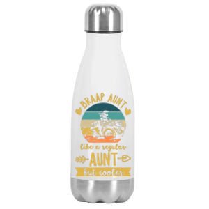 Wo ATV Design For A ATV Aunt Stainless Steel Insulated Water Bottle