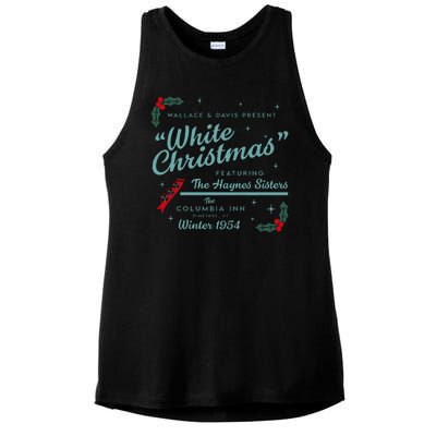 Wallace And Davis Present White Christmas Featuring Christmas Ladies PosiCharge Tri-Blend Wicking Tank