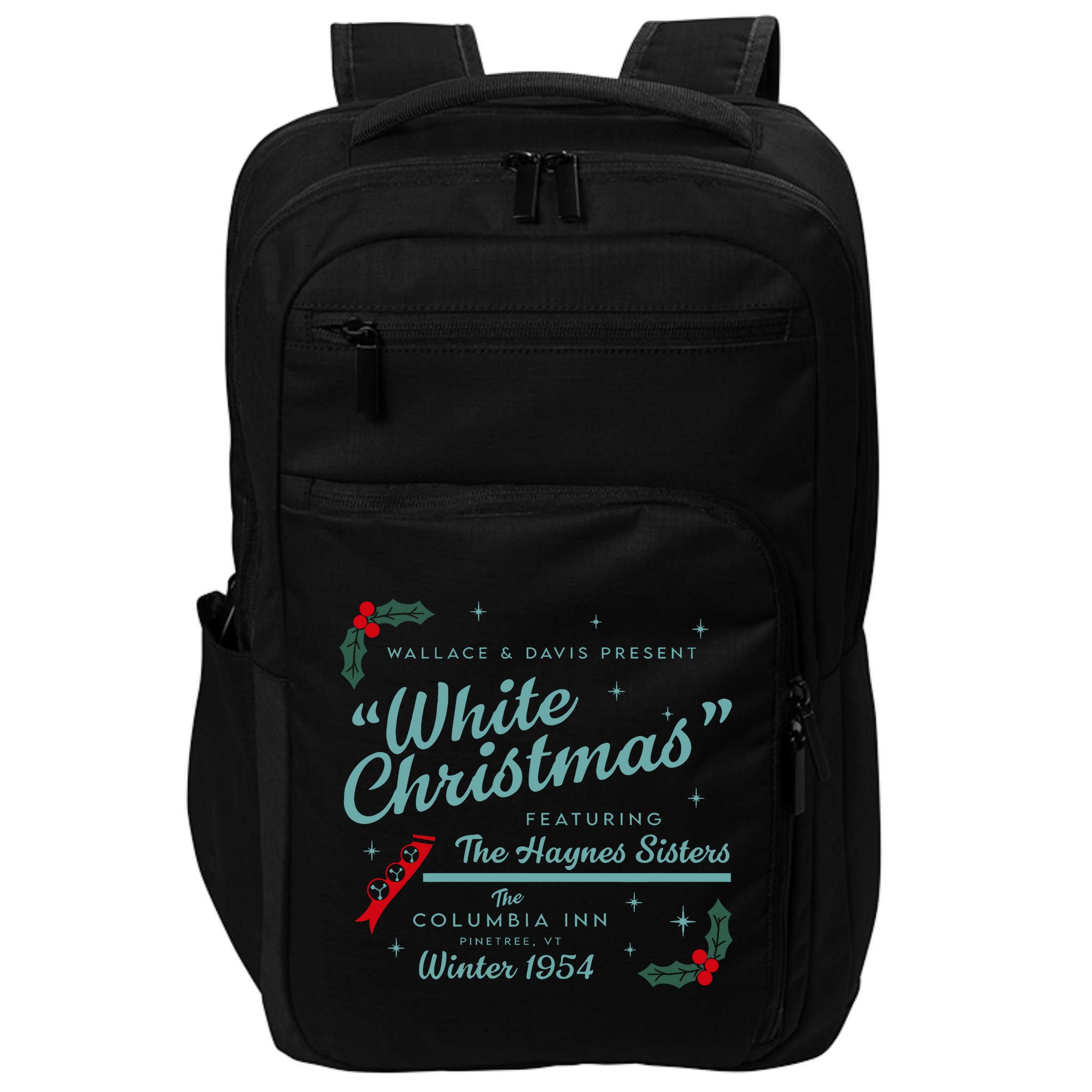 Wallace And Davis Present White Christmas Featuring Christmas Impact Tech Backpack
