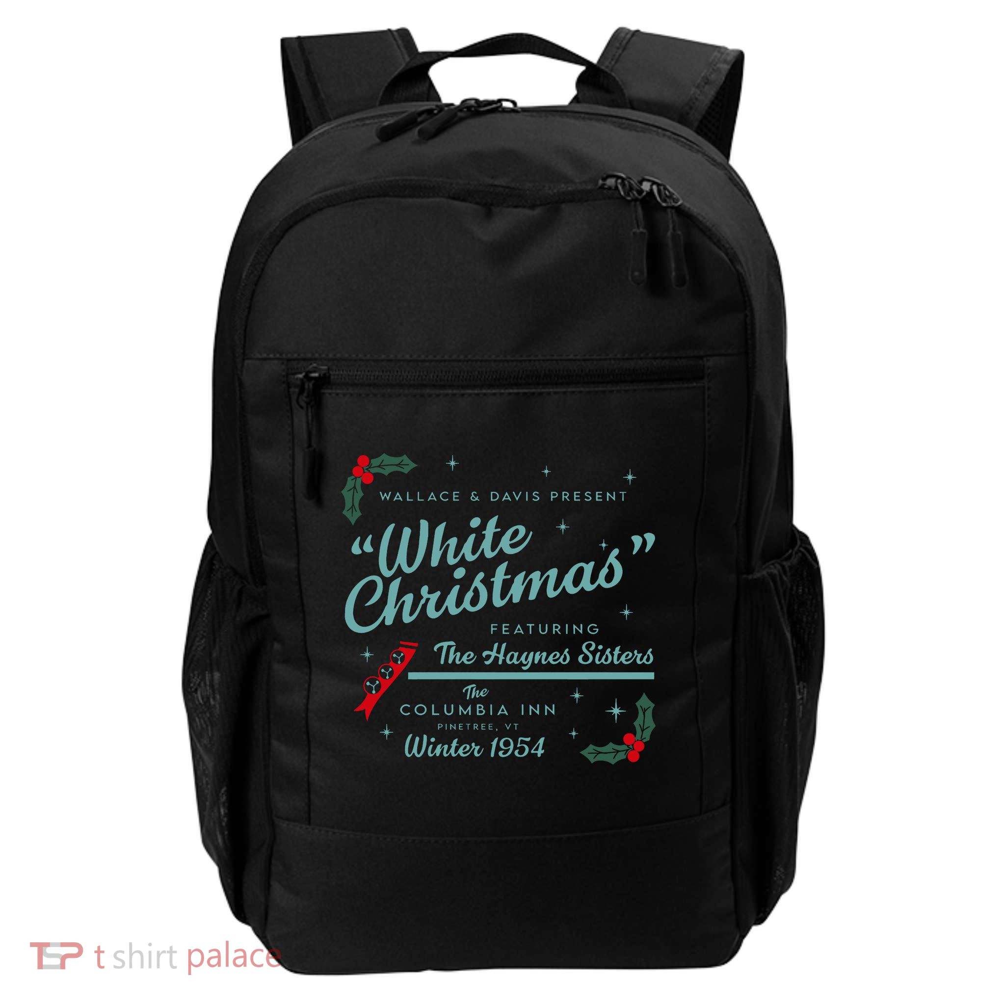 Wallace And Davis Present White Christmas Featuring Christmas Backpack