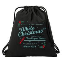 Wallace And Davis Present White Christmas Featuring Christmas Drawstring Bag