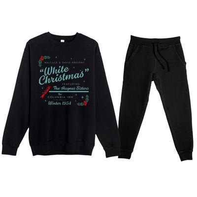 Wallace And Davis Present White Christmas Featuring Christmas Premium Crewneck Sweatsuit Set