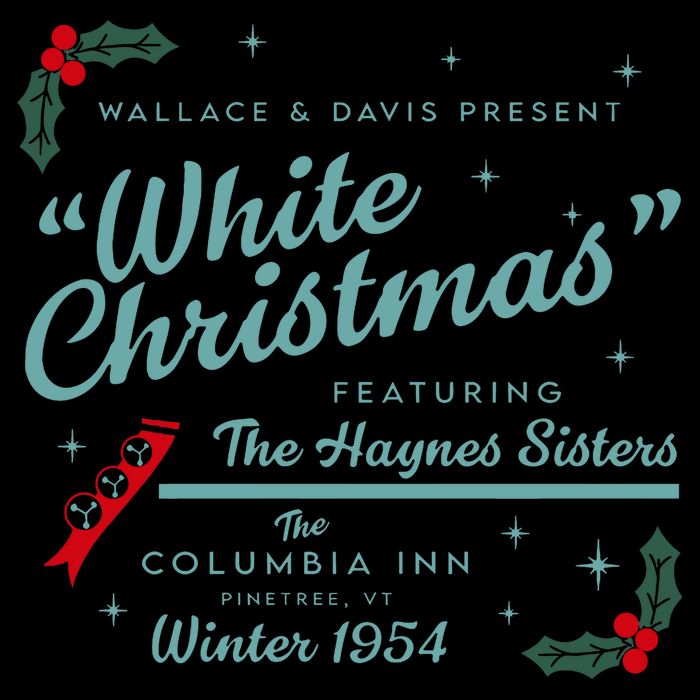Wallace And Davis Present White Christmas Featuring Christmas Tie-Dye T-Shirt