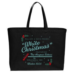 Wallace And Davis Present White Christmas Featuring Christmas Cotton Canvas Jumbo Tote