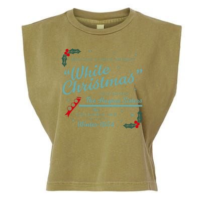 Wallace And Davis Present White Christmas Featuring Christmas Garment-Dyed Women's Muscle Tee