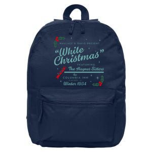 Wallace And Davis Present White Christmas Featuring Christmas 16 in Basic Backpack