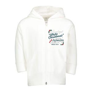 Wallace And Davis Present White Christmas Featuring Christmas Toddler Zip Fleece Hoodie