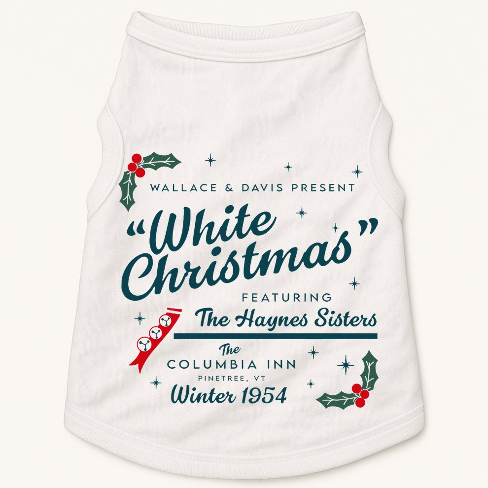 Wallace And Davis Present White Christmas Featuring Christmas Doggie Tank