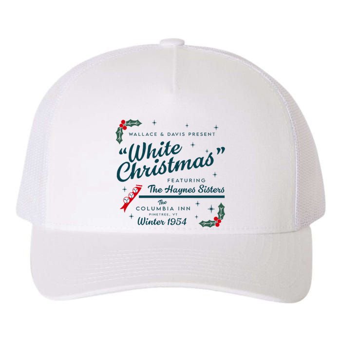 Wallace And Davis Present White Christmas Featuring Christmas Yupoong Adult 5-Panel Trucker Hat