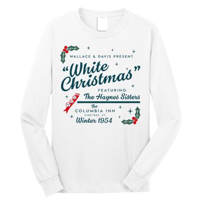 Wallace And Davis Present White Christmas Featuring Christmas Long Sleeve Shirt