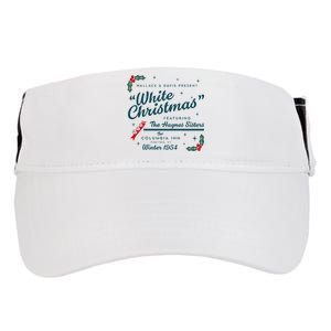 Wallace And Davis Present White Christmas Featuring Christmas Adult Drive Performance Visor