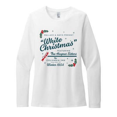 Wallace And Davis Present White Christmas Featuring Christmas Womens CVC Long Sleeve Shirt