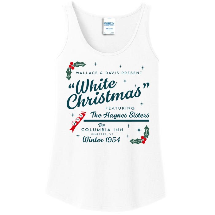 Wallace And Davis Present White Christmas Featuring Christmas Ladies Essential Tank