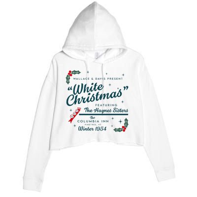 Wallace And Davis Present White Christmas Featuring Christmas Crop Fleece Hoodie