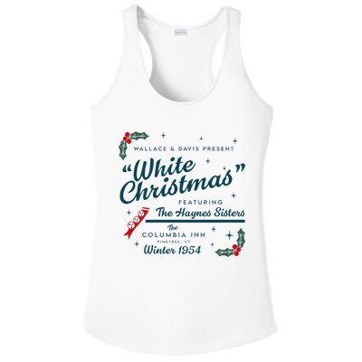 Wallace And Davis Present White Christmas Featuring Christmas Ladies PosiCharge Competitor Racerback Tank