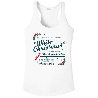 Wallace And Davis Present White Christmas Featuring Christmas Ladies PosiCharge Competitor Racerback Tank