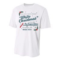 Wallace And Davis Present White Christmas Featuring Christmas Performance Sprint T-Shirt