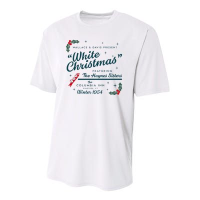 Wallace And Davis Present White Christmas Featuring Christmas Youth Performance Sprint T-Shirt