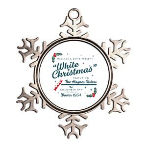 Wallace And Davis Present White Christmas Featuring Christmas Metallic Star Ornament