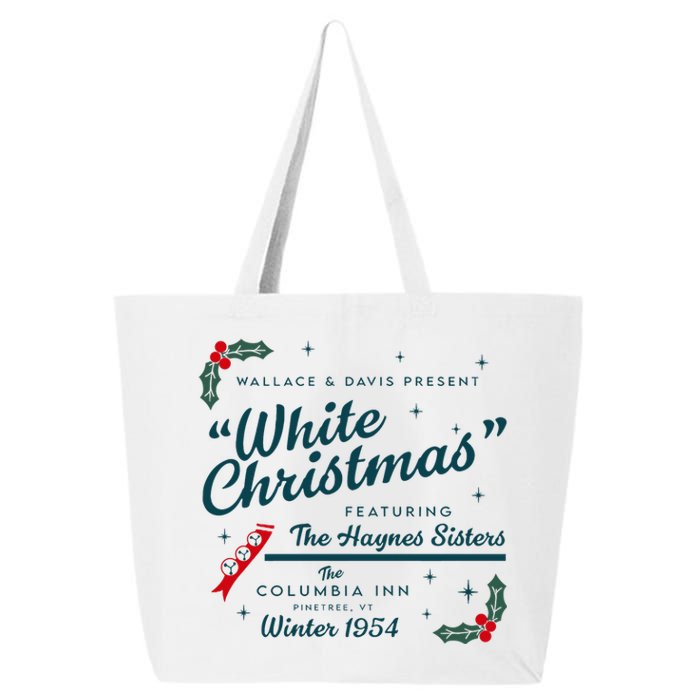 Wallace And Davis Present White Christmas Featuring Christmas 25L Jumbo Tote