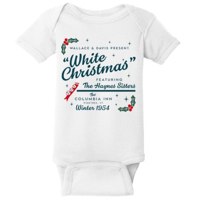Wallace And Davis Present White Christmas Featuring Christmas Baby Bodysuit