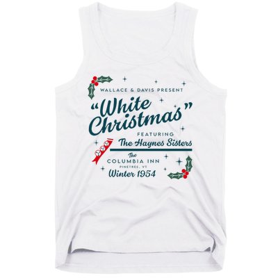 Wallace And Davis Present White Christmas Featuring Christmas Tank Top
