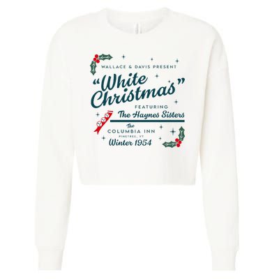 Wallace And Davis Present White Christmas Featuring Christmas Cropped Pullover Crew