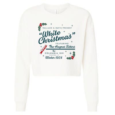 Wallace And Davis Present White Christmas Featuring Christmas Cropped Pullover Crew