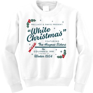 Wallace And Davis Present White Christmas Featuring Christmas Kids Sweatshirt