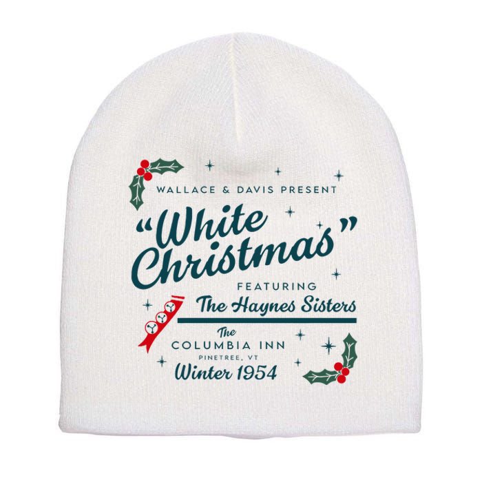 Wallace And Davis Present White Christmas Featuring Christmas Short Acrylic Beanie