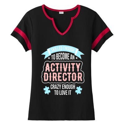 Wo Activity Director Ladies Halftime Notch Neck Tee