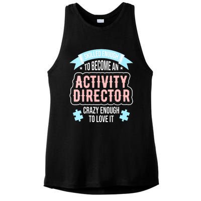 Wo Activity Director Ladies PosiCharge Tri-Blend Wicking Tank