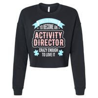 Wo Activity Director Cropped Pullover Crew