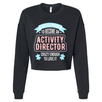 Wo Activity Director Cropped Pullover Crew