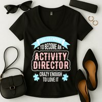 Wo Activity Director Women's V-Neck T-Shirt