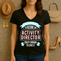 Wo Activity Director Women's V-Neck T-Shirt