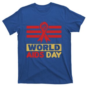 World Aids Day Support Awareness Fight Together Gift T-Shirt