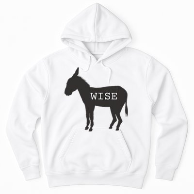 Wise Ass Donkey Funny Hoodie