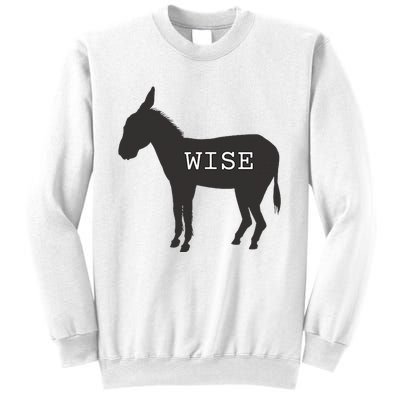 Wise Ass Donkey Funny Sweatshirt