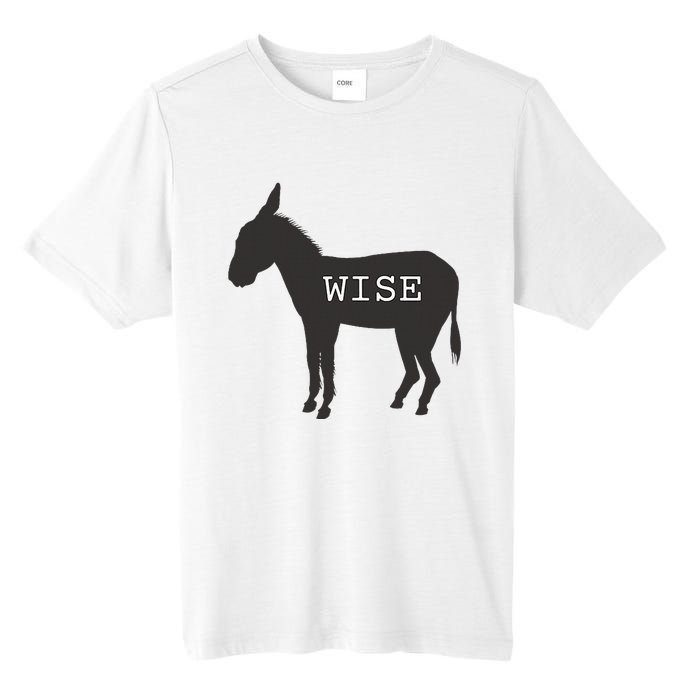 Wise Ass Donkey Funny Tall Fusion ChromaSoft Performance T-Shirt