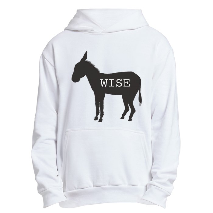 Wise Ass Donkey Funny Urban Pullover Hoodie