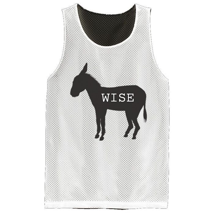 Wise Ass Donkey Funny Mesh Reversible Basketball Jersey Tank