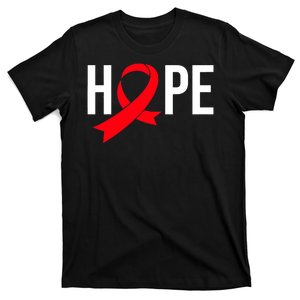 World Aids Day Costume Aids Hope Hivaids Awareness T-Shirt