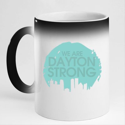 We Are Dayton Strong 11oz Black Color Changing Mug