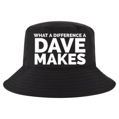 What A Difference A Dave Makes Cool Comfort Performance Bucket Hat