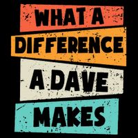 What A Difference A Dave Makes Mousepad