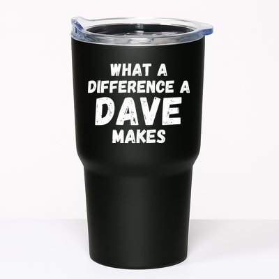 What A Difference A Dave Makes Funny Tumbler