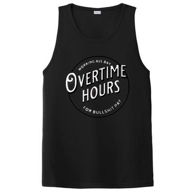 WORKING ALL DAY OVERTIME HOURS PosiCharge Competitor Tank